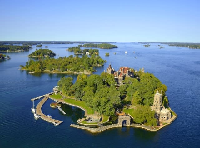 boldt castle aerial