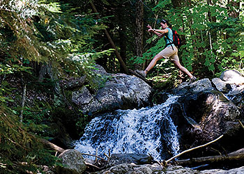 Hiking Whiteface Mountain - Stag Brook Falls Trail