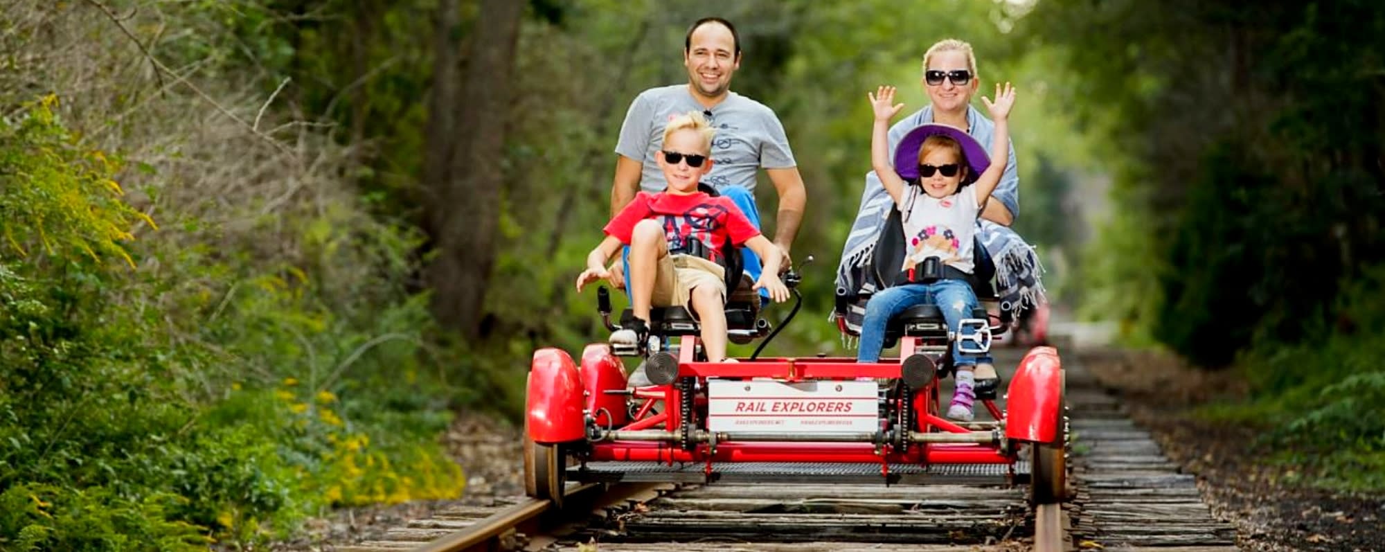 Rail Explorers in Catskills