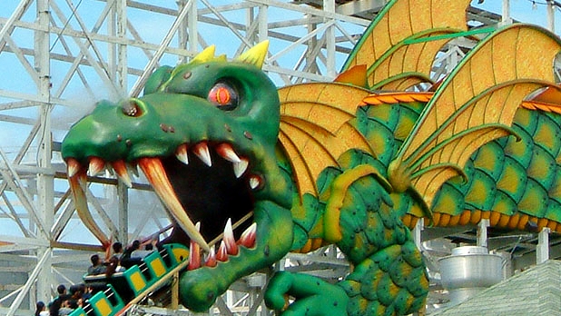 Playland Dragon Coaster