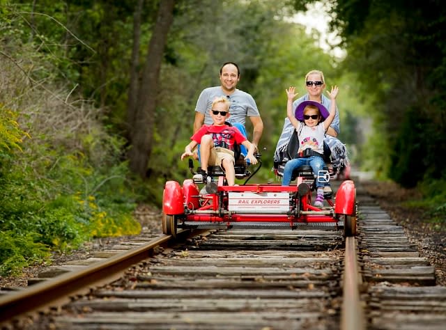 Rail Explorers in Catskills