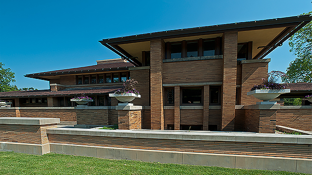 Frank Lloyd Wright's Darwin S. Martin House in Buffalo, NY