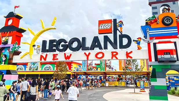 The entrance to LEGOLAND New York