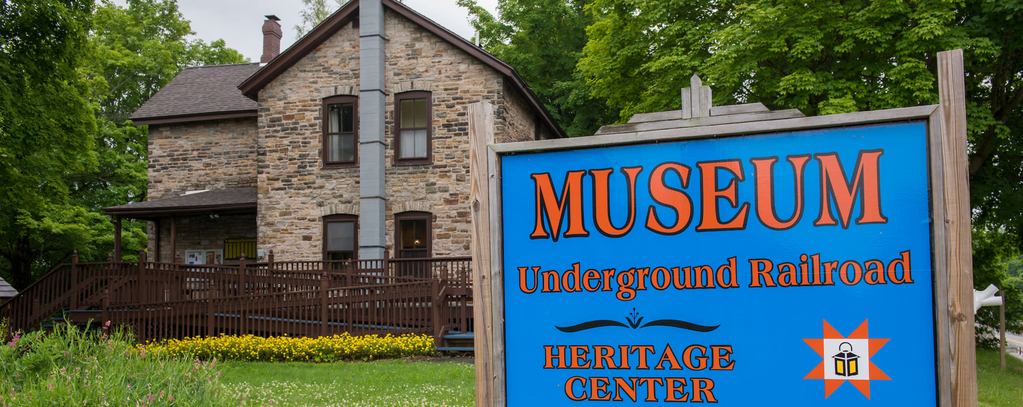 A photo of the exterior of North Star Underground Railroad Museum