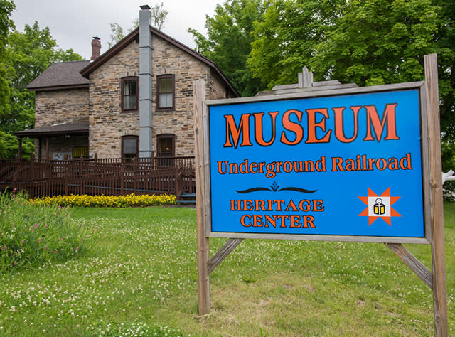 A photo of the exterior of North Star Underground Railroad Museum