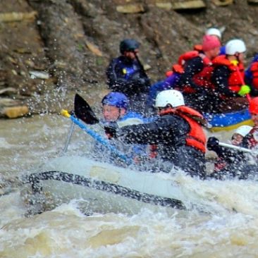 Zoar Valley whitewater rafting