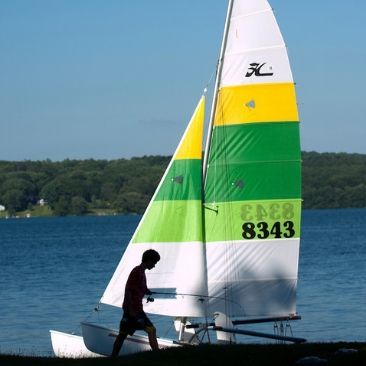 Sailboat at Chautauqua Institution