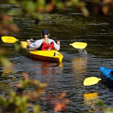 Kayaking-Saranac River